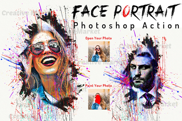 Face Painting Photo Templates | Free & Premium PSD, Ai, ABR, ATN Formats Download